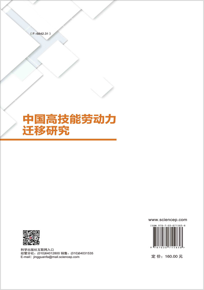 中国高技能劳动力迁移研究