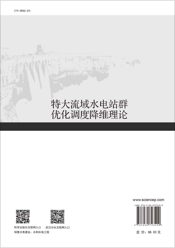 特大流域水电站群优化调度降维理论