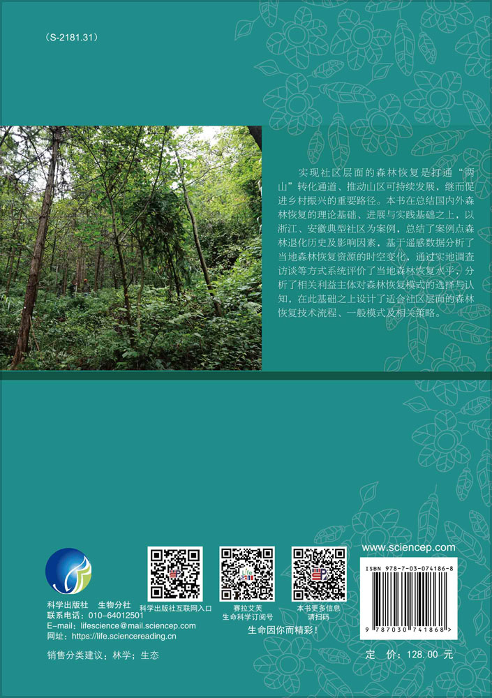 社区森林恢复方法与模式
