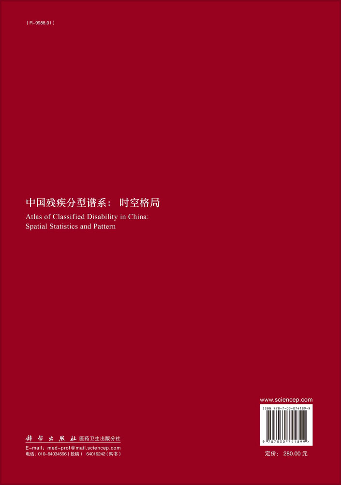 中国残疾分型谱系：时空格局
