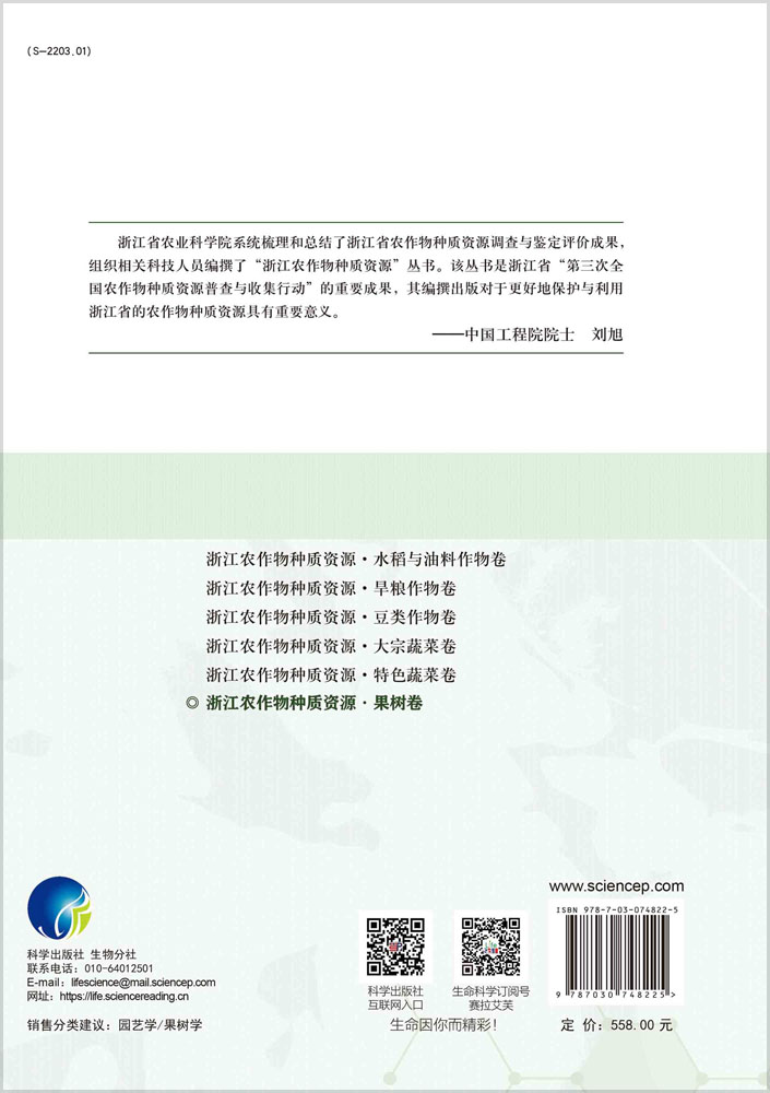 浙江农作物种质资源.果树卷