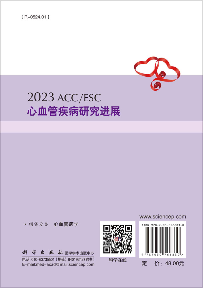 2023ACC/ESC心血管疾病研究进展