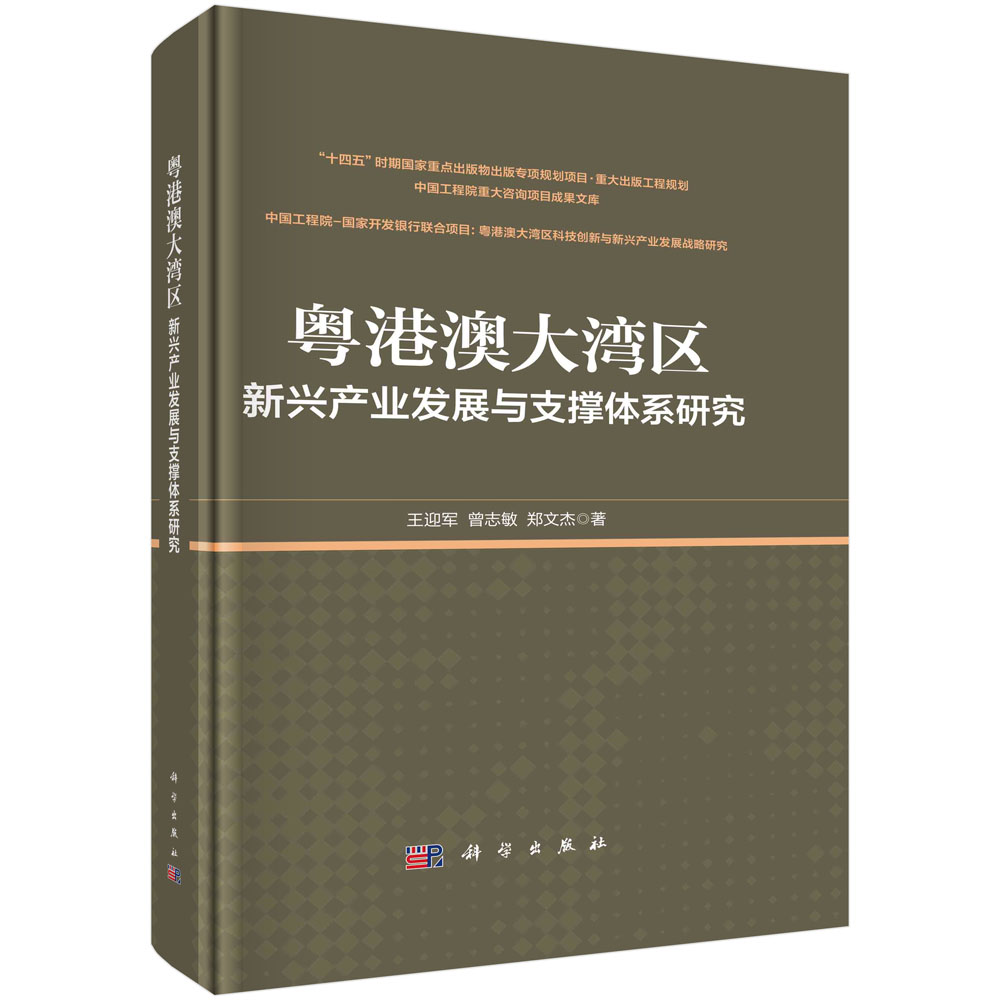 粤港澳大湾区新兴产业发展与支撑体系研究