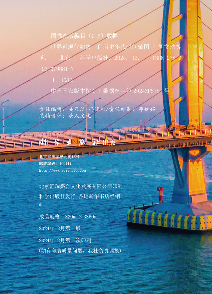 世界近现代超级工程历史年代时间轴图