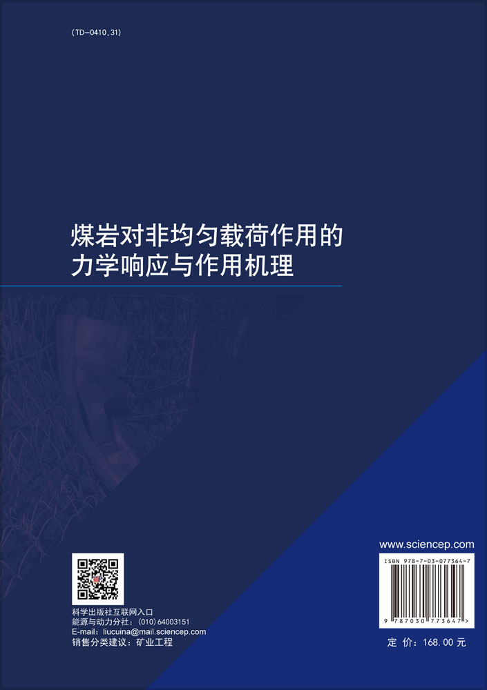 煤岩对非均匀载荷作用的力学响应与作用机理