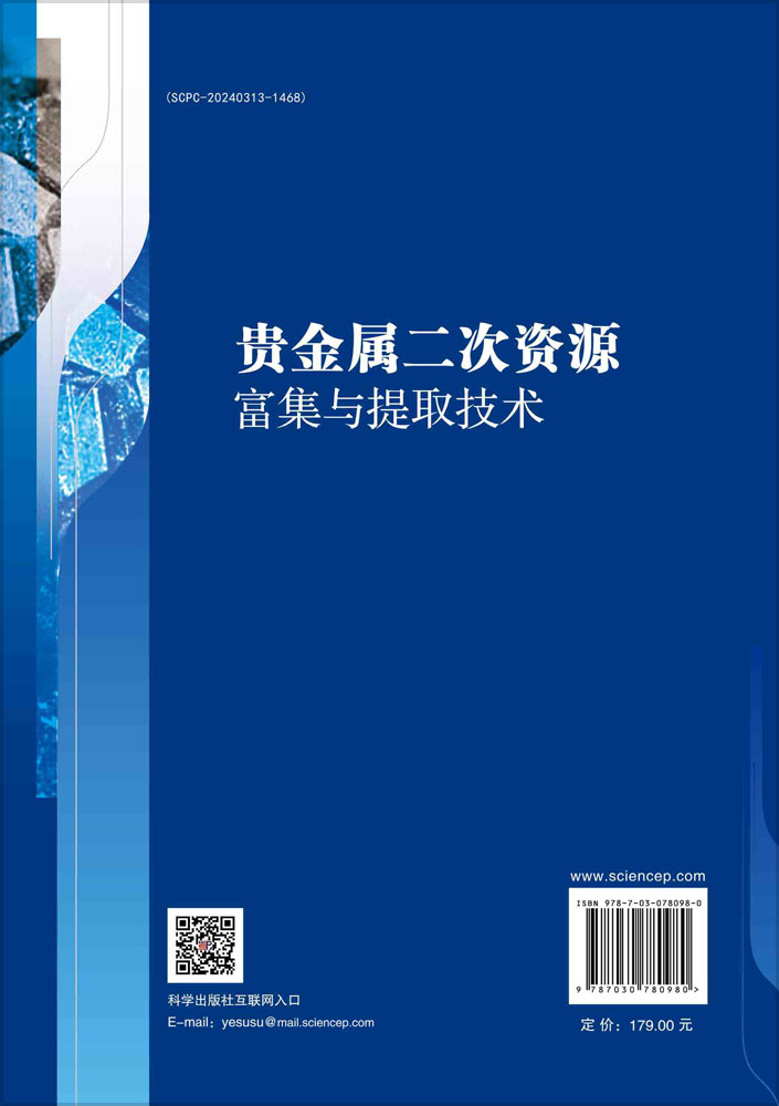 贵金属二次资源富集与提取技术