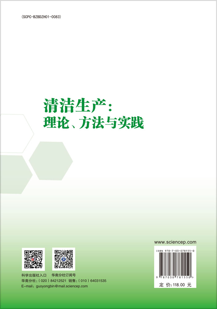 清洁生产：理论、方法与实践