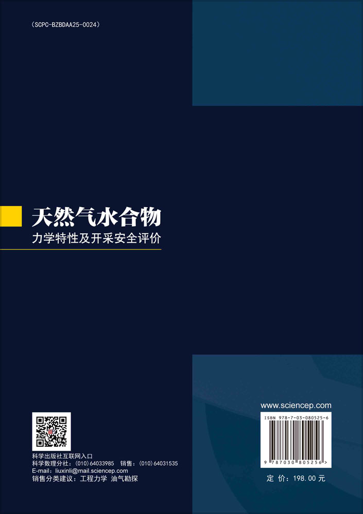 天然气水合物：力学特性及开采安全评价
