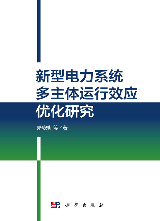 新型电力系统多主体运行效应优化研究