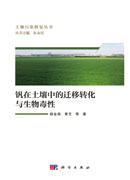 钒在土壤中的迁移转化与生物毒性