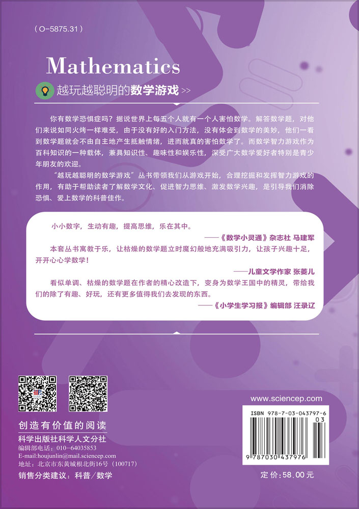 越玩越聪明的数学2  数学达人