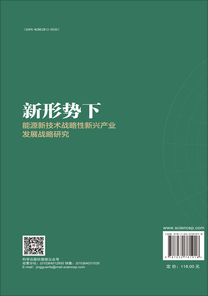 新形势下能源新技术战略性新兴产业发展战略研究