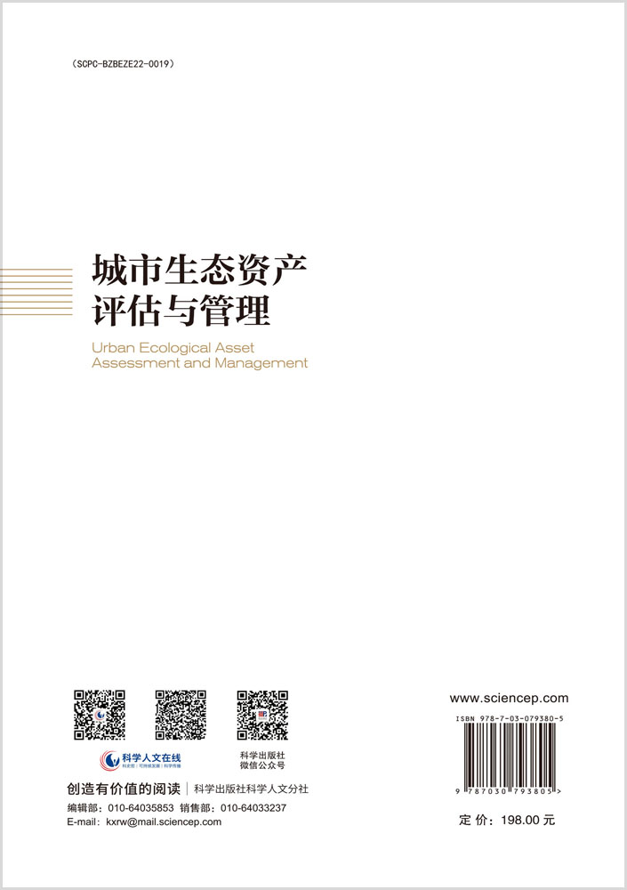 城市生态资产评估与管理