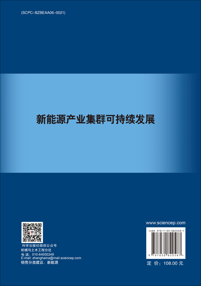 新能源产业集群可持续发展