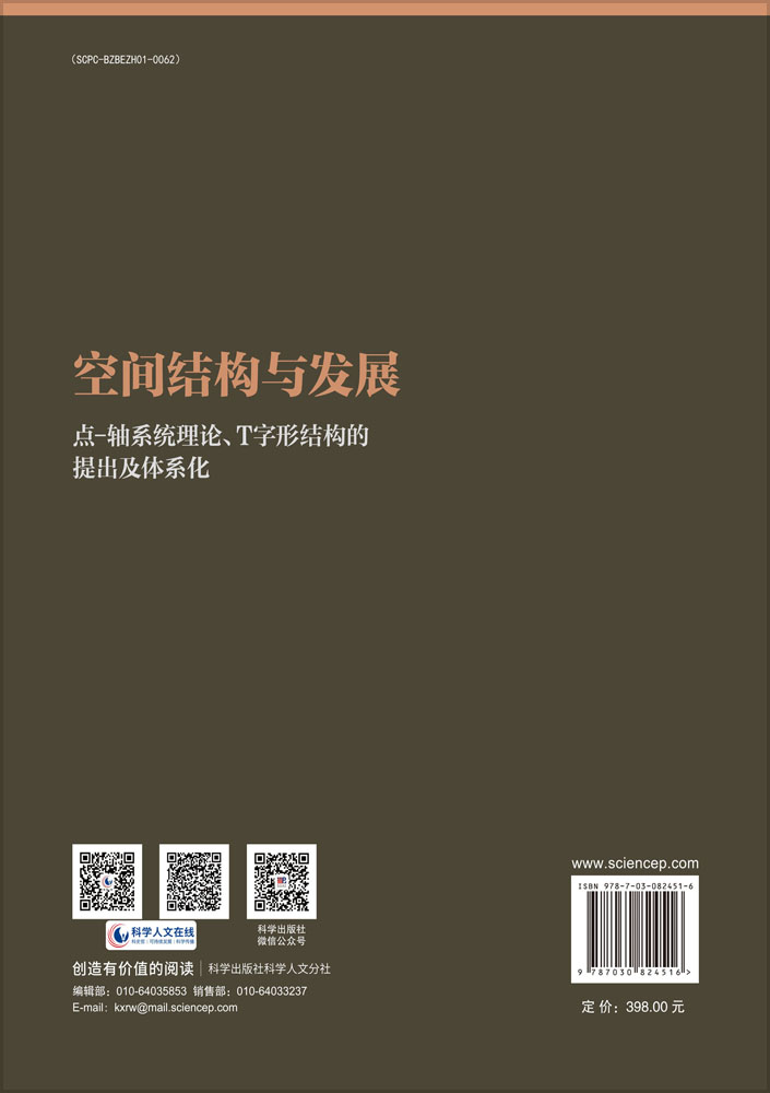 空间结构与发展：点-轴系统理论、T字形结构的提出及体系化