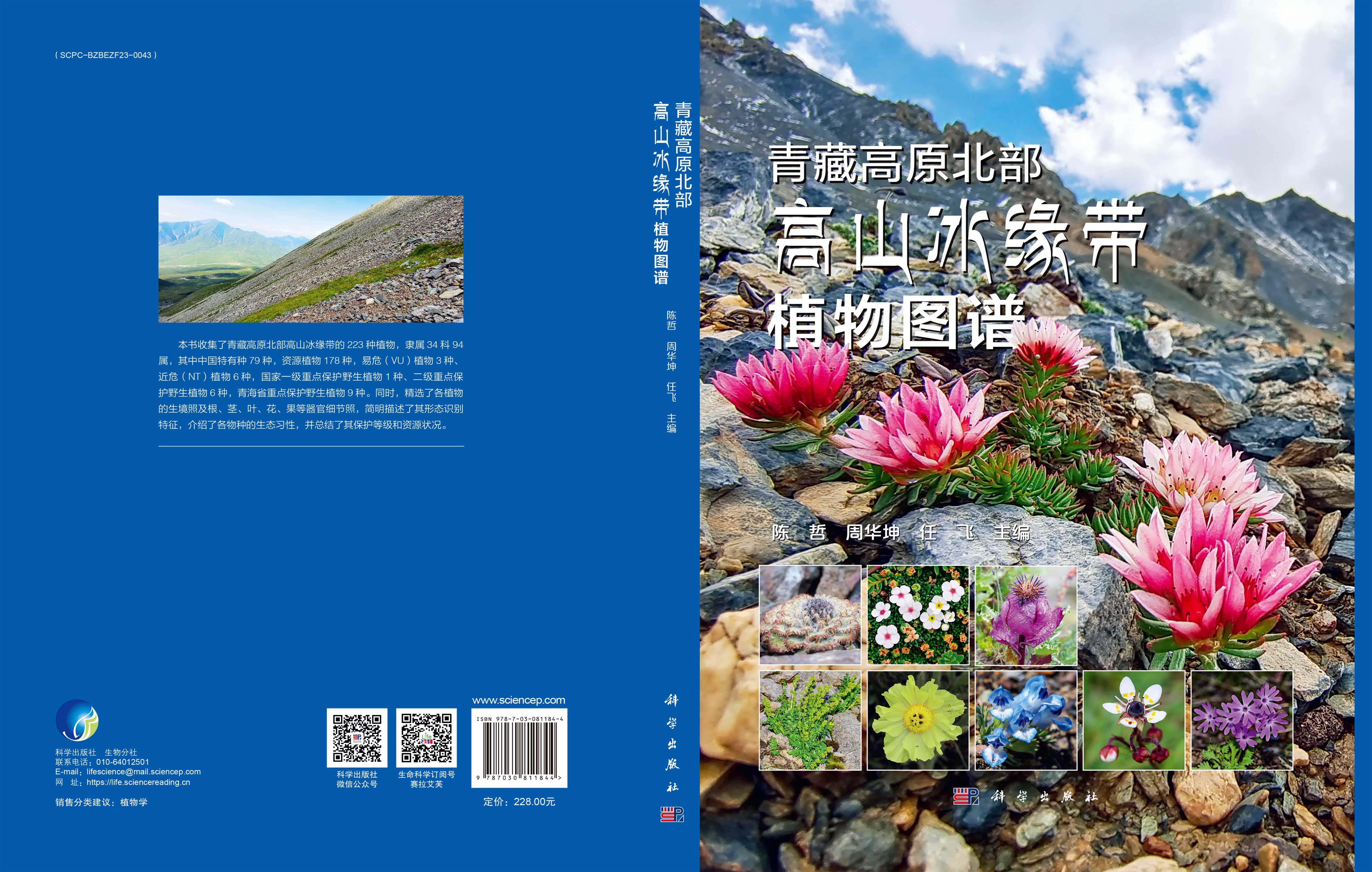 青藏高原北部高山冰缘带植物图谱