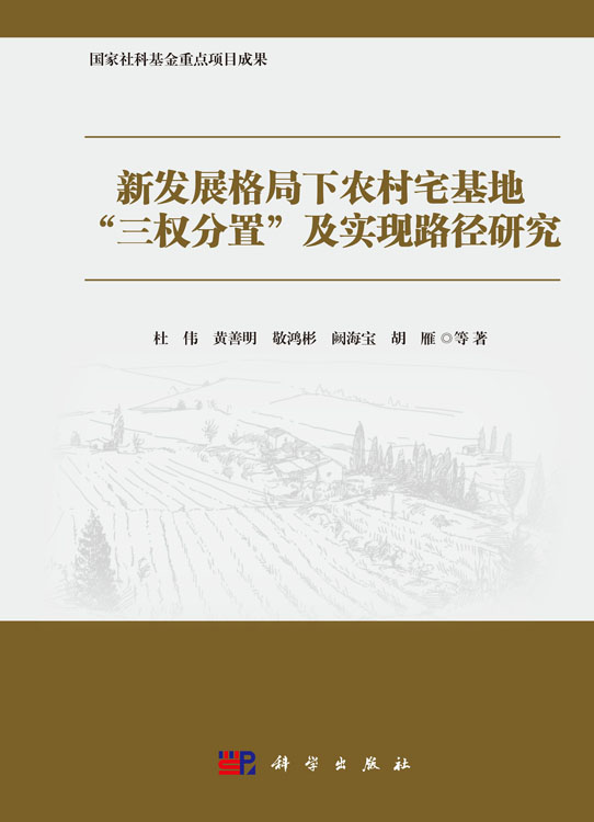新发展格局下农村宅基地“三权分置”及实现路径研究