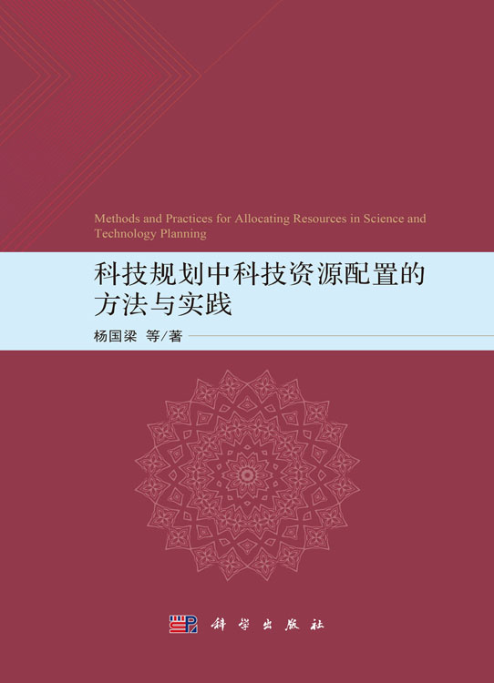 科技规划中科技资源配置的方法与实践