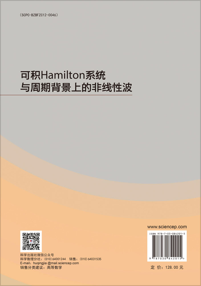 可积Hamilton系统与周期背景上的非线性波