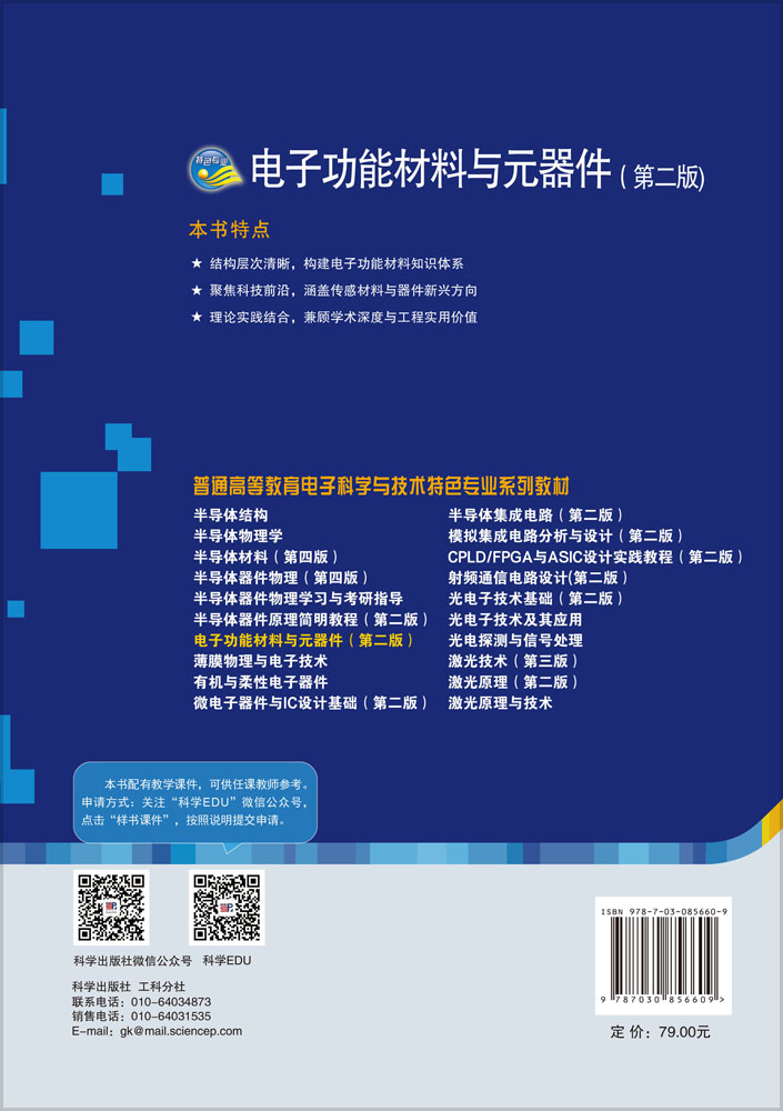 电子功能材料与元器件（第二版）