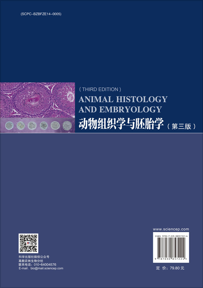 动物组织学与胚胎学（第三版）