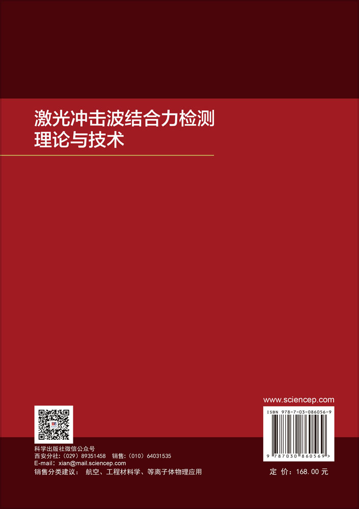 激光冲击波结合力检测理论与技术