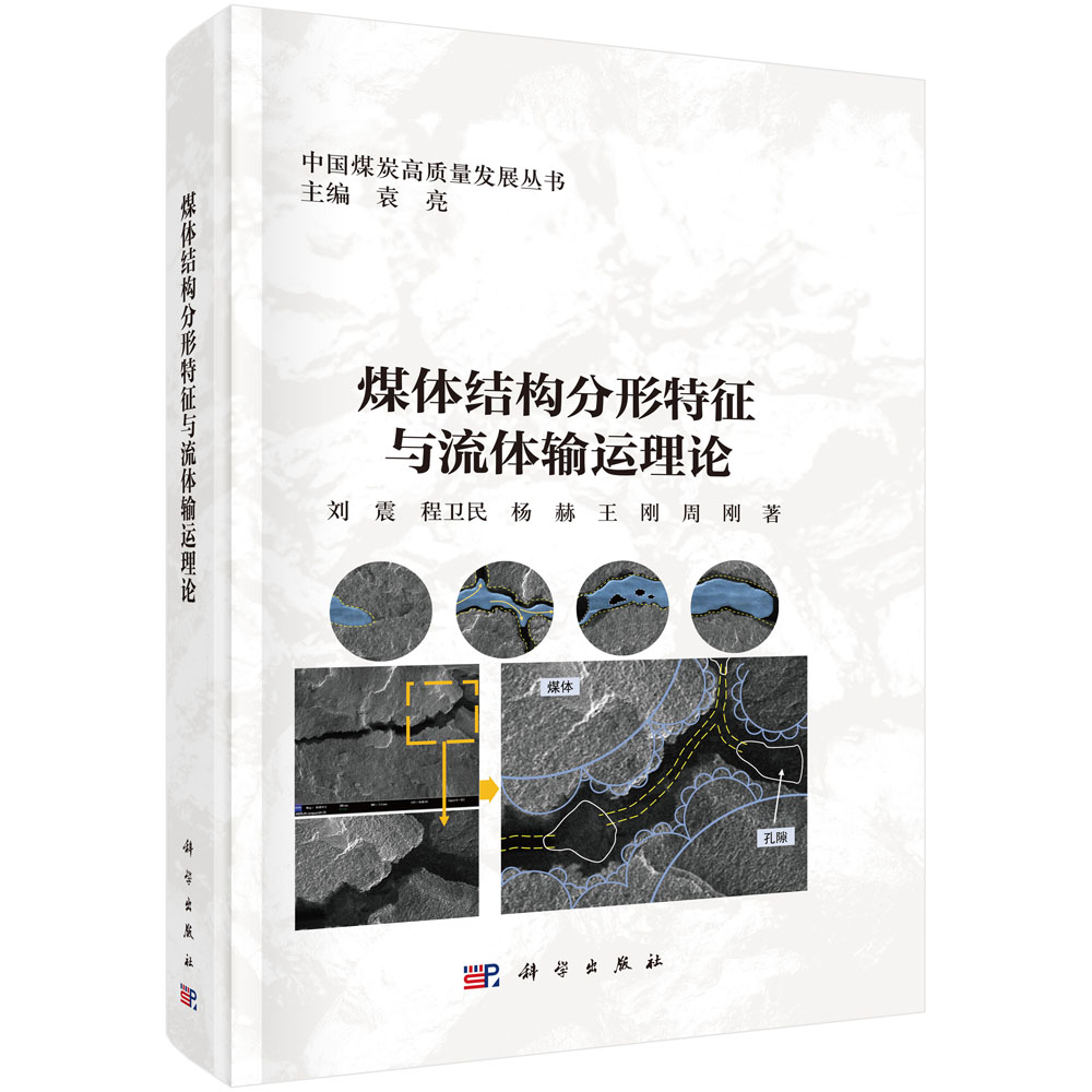 煤体结构分形特征与流体输运理论