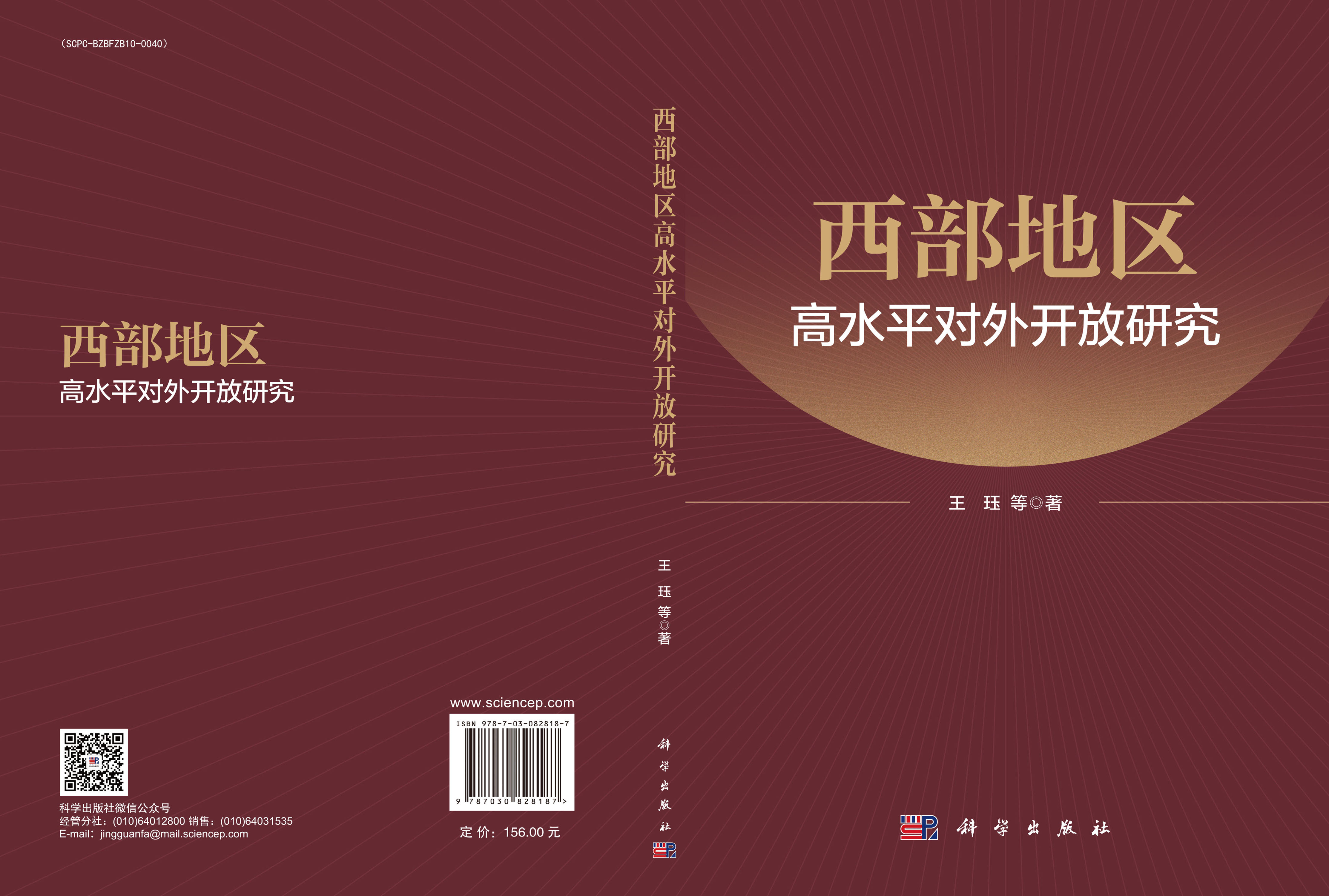 西部地区高水平对外开放研究