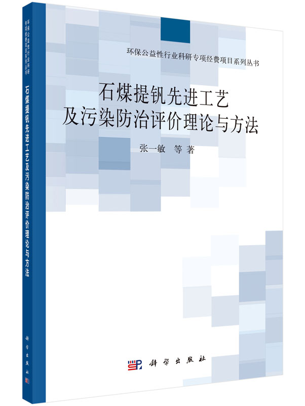 石煤提钒行业先进工艺及污染防治技术评估理论与方法