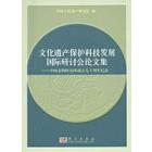 文化遗产保护科技发展国际研讨会论文集——中国文物研究所成立七十周年纪念