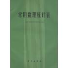常用数理统计表