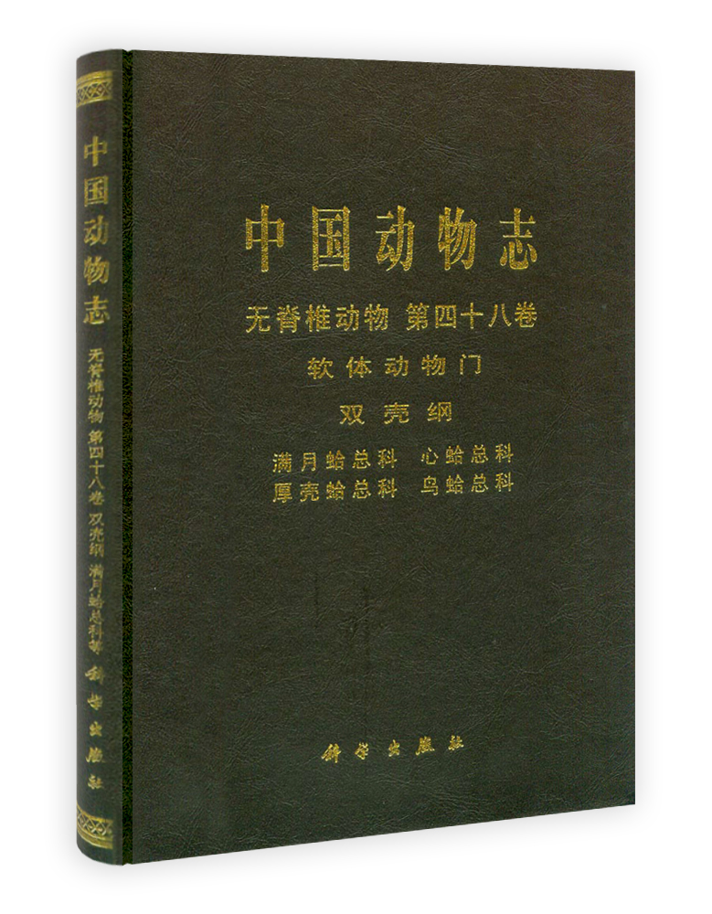 中国动物志 无脊椎动物 第四十八卷 软体动物门 满月蛤总科